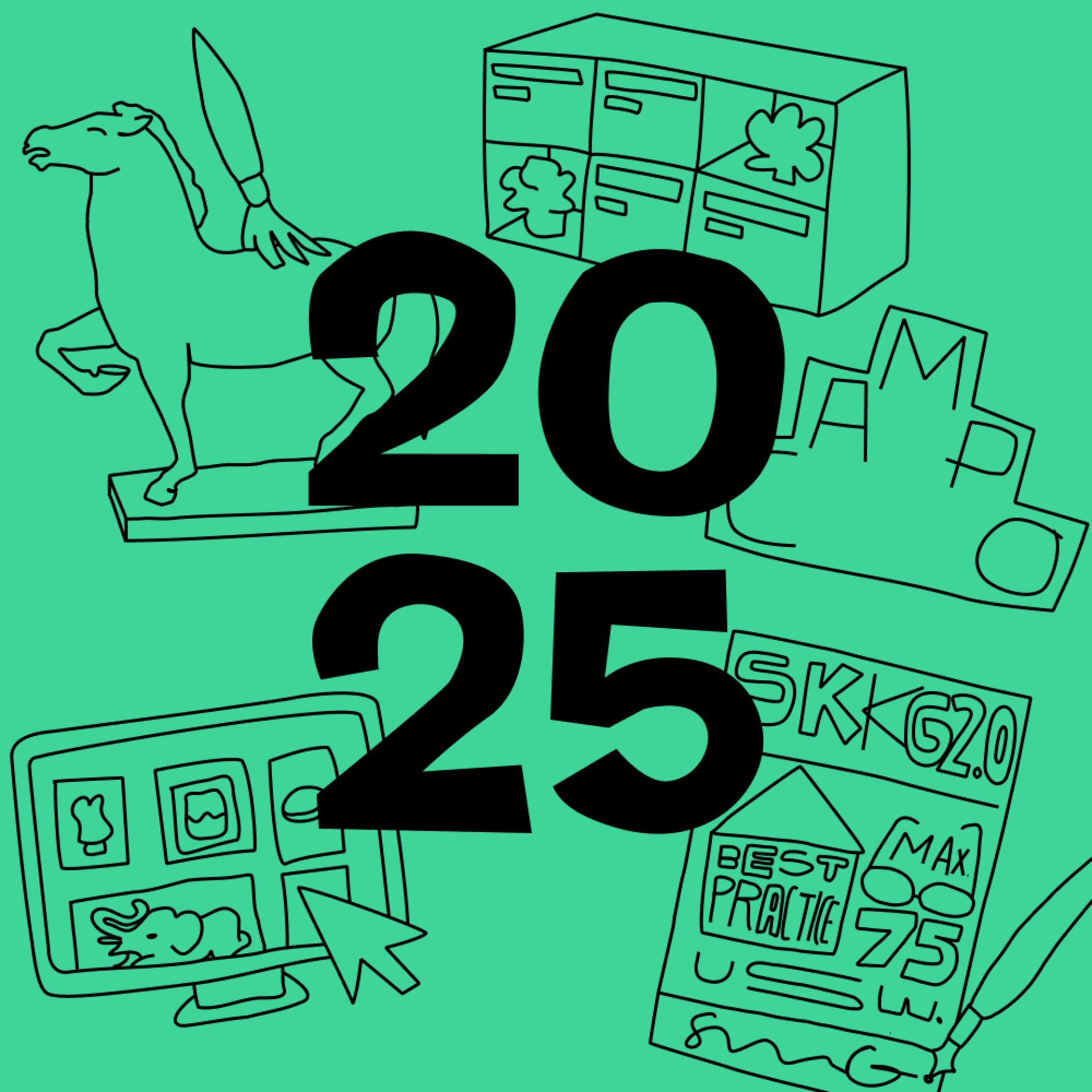 Illustration Jahresbericht 2025